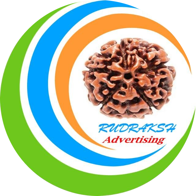 Rudraksh Advertising Logo